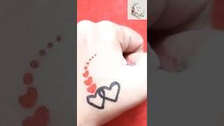 ️Very Simple Heart Tattoo Design️#shorts #tattoo Art by Abi