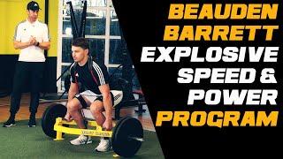 Beauden Barrett Explosive Speed Training Program