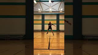 45 Degree Lateral Bound Stick and Hop (Dynamic Power) #fitness #training #warmup #power