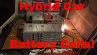 Cells from a Hybrid Car Battery, Voltage, Ampere Hour Expectations!
