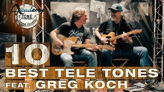 Academy Of Tone #230: Top 10 Telecaster Tones and Players - feat. Greg Koch!