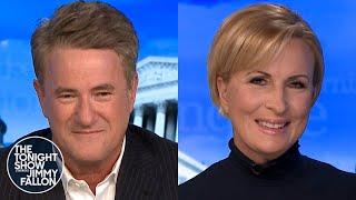 Mika Brzezinski Helped Joe Scarborough Not Get Emotional Announcing Joe Biden’s Win