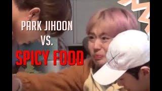 Wanna One Park Jihoon vs. Spicy Food & Eating