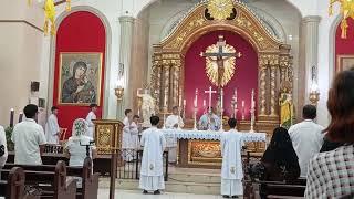 Solemnity of Immaculate conception entrance Procession Mater Dolorosa (Diocese of Tarlac)