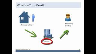 What is a Trust Deed?