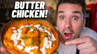 BUTTER CHICKEN & GARLIC NAAN - Besser als im Restaurant!