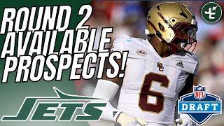 Best AVAILABLE Round 2 Prospects For The New York Jets! | 2025 NFL Draft