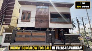 ID 2020 - New Luxury Bungalow Sale In Valasaravakkam || CMDA || 5 BHK || North Facing