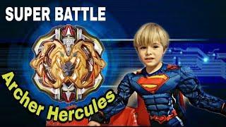 Какой БейБлэйд сильнее, чем Лучник Геркулес? Archer Hercules vs all beys. Большая битва.