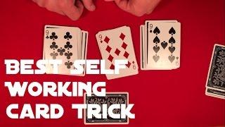 Best Self Working Card Trick Tutorial!