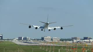 N.A.S.A. DC8 Landing At San Antonio (SAT)