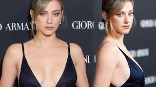 Lili Reinhart at Giorgio Armani RTW Spring 2025 fashion show