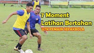 Latihan bertahan serta prinsipnya utk pemain sepakbola. Playerhunter football club