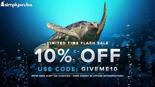 Simply Scuba Flash Sale - 10% Off