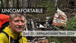 2025 Appalachian Trail Thru Hike Day 10 - Plane Wreck in the 100 Mile Wilderness