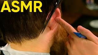 Scissors Only Haircut for a King!  ASMR BARBER