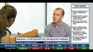 Bryce Maddock Interview with Bloomberg TV Philippines