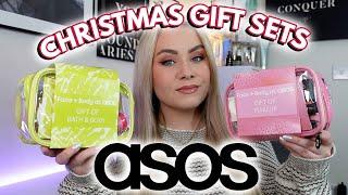 ASOS CHRISTMAS GIFT SETS  GIFT OF MAKEUP UNBOXING - FAB XMAS GIFT IDEAS! | MISS BOUX