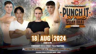 Muay Thai Punch it Soi Fight Thailand - Koh Samui live fight #27