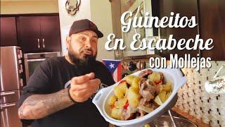 GUINEITOS EN ESCABECHE CON MOLLEJAS