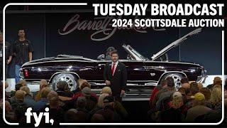 2024 SCOTTSDALE TUESDAY BROADCAST - Tuesday, January 23  - BARRETT-JACKSON 2024 AUCTION