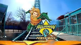 Official AQUAMAN Power Wave POV | Six Flags Over Texas