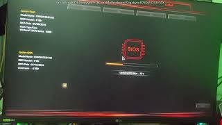 Installed BIOS Firmware F18C on Motherbaord Gigabyte B760M DS3H AX rev1.2