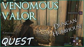 VENOMOUS VALOR Quest walkthrough, Duncan Hobbhouse - Hogwarts Legacy