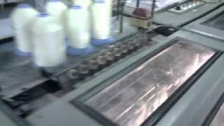 Meccanotecnica Aster book sewing machine in production