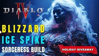 S-Tier Blizzard/Ice Spike Sorceress Build For Diablo 4 - Season 2