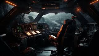 Peaceful? Rain from LV-223. Spaceship Cockpit Sci-Fi Ambiance for Sleep, Study, Relaxation