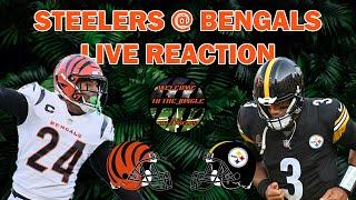 Pittsburgh Steelers @ Cincinnati Bengals LIVE Reaction & Play by Play