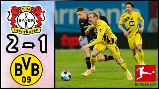 Bayer 04 Leverkusen 2 - 1 Borussia Dortmund | Highlights | Bundesliga