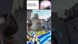 How To use 1000iq In Game Ninja Style #pro#valorant #shorts #short #trending