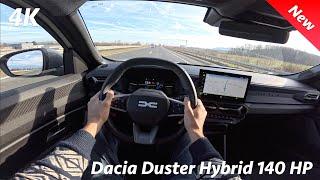 Dacia Duster 2024 POV Test drive (1.6 E-Tech Full Hybrid 140 HP)