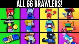 ALL 66 BRAWLERS IN LEGO (Brawl Stars).