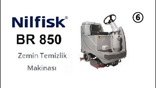 Nilfisk BR 850S X Binicili Yer Yıkama Makinası / Temizlik Makinası - Balkaya Makina