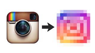 Редизайны Известных Логотипов (Instagram, Nike...)