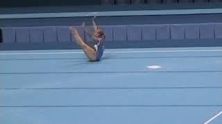 [HQp60] Iryna Yarotska (UKR) Floor Team Final 2004 Athens Olympic Test Event