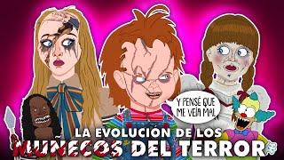 La Evolución de los 10 Mejores Muñecos de Terror (ANIMADA) / Top 10 Muñecos de Terror