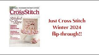 Just Cross Stitch Winter 2024 flip through!!