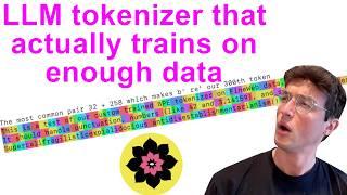Training an LLM tokenizer on GPUs with a lot of data (better than Karpathy!!)