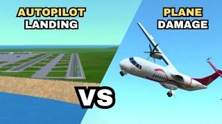 Autopilot Landing vs Plane Damage | Turboprop Flight Simulator Challange