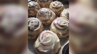 Cinnamon Rolls!Булочки Синнабоны нежные тающие во рту!!!Очень вкусные️