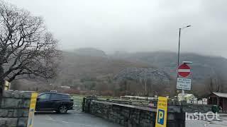 Snowdonia mountain range, beautiful Wales