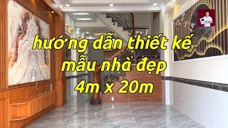 Hướng dẫn thiết kế mẫu nhà đẹp 4x 20m có công năng sử dụng tiện nghi