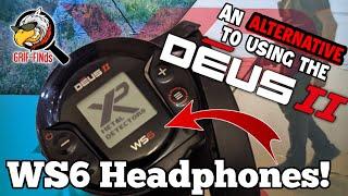 XP Deus II (2) - An alternative way to use the WS6 headphones without them hurting your ears!