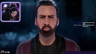 LIVE Reaction to Nicolas Cage Dead by Daylight Announcement