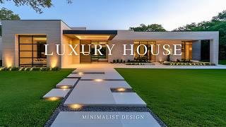 Timeless Minimalist Luxury House: The Perfect Blend of Simplicity & Opulence