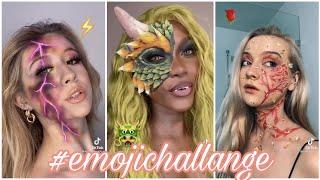 Tiktok Emoji Makeup Challenge Compilation#Tiktok #Challange